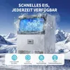 FCH Gewerbliche Eiswürfelmaschine, 50 kg/24 Std. Edelstahl Produktbild-Vorschau 2