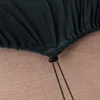 (Schwarz) 7-teiliger Stretch-Sofabezug, 3-Sitzer-Couchbezug Produktbild-Vorschau 6