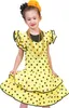 Flamenco Kleid zum Samba Kostüm für Mädchen - Gelb | Produktbild-Vorschau 1