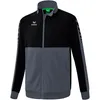 Erima Six Wings Worker Jacke Schiefergrau/Schwarz Junior - Produktbild-Vorschau 4