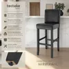 tectake® Barhocker Sitzhöhe 76 cm Produktbild-Vorschau 3
