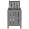 vidaXL Banc de jardin avec 2 bacs à plantes 150 cm Bois Voir les images du produit 2