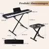 COSTWAY 88-Tasten E-Piano, Keyboard, Digitalpiano mit Produktbild-Vorschau 3
