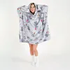 Very Soft Lazy Robe Grey Cats 100 cm Bademantel Produktbild-Vorschau 13