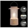 Camping-Tischlampe/Laterne Darcy - beige - 24 cm - dimmbar Produktbild-Vorschau 4