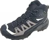 A single black and gray Salomon hiking boot is shown against a white background. Produktbild-Vorschau