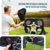 VOUNOT® Fußballtor für Kinder 2er Set, Klappbares 2 in 1 Produktbild-Vorschau 3