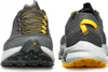 Trailrunning-Schuhe "Spin Planet" von Scarpa in Grau mit gelben Akzenten; Vorder- und Rückansicht. Produktbild-Vorschau