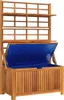 vidaXL Truhe mit Rankgitter 99x50x160 cm Massivholz Akazie Produktbild-Vorschau 5