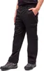 A person wearing black cargo pants and hiking shoes, shown from the waist down. Anteprima dell’immagine prodotto
