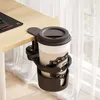 INF Porte-gobelet Rotatif Réglable en Plastique Noir pour Voir les images du produit 3