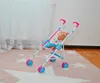 Milly Mally Doll Pram Julia Candy 54 Cm Pink/Blue Produktbild-Vorschau 6