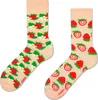 2 Paar Damensocken in Erdbeere 36-40, ein Set Bunte Süße Produktbild-Vorschau 2