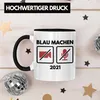 Trendation - Lustige Tasse Home Office 2022 Blau Machen Produktbild-Vorschau 3