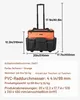 Sac à outils VEVOR avec roulettes, capacité de charge 50 Voir les images du produit 8