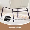 HOMCOM Ohrensessel Wohnzimmer Sessel Loungesessel Produktbild-Vorschau 5