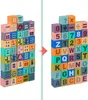 Relaxdays Holzbausteine Stadt, 133 Bauklötze, Puzzlematte, Produktbild-Vorschau 9