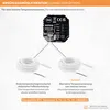 Termostato intelligente WLAN Warmup 7iE, colore nero, per Anteprima dell’immagine prodotto 8