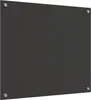 vidaXL Küchenrückwand Dunkelgrau 70 x 60 cm Gehärtetes Glas Produktbild-Vorschau 3