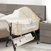 2 in1 Beistellbett Baby,Babybetten Reisebett Babybett Produktbild-Vorschau 1