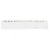 vidaXL Cadre de lit avec tiroirs blanc 90x200 cm bois Voir les images du produit 4
