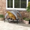 PawHut Erhöhtes Hundebett mit Baldachin, Haustierbett, Produktbild-Vorschau 2