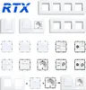 Steckdoseneinsatz 230V weiß  EU-version System RTX SH Produktbild-Vorschau 2