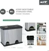 MSV Mülleimer Mülltrennsystem 26 L (8 Liter + 18 Liter) mit Produktbild-Vorschau 10