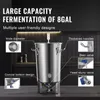 SucceBuy 304 bollitore in acciaio inox, fermentatore per Anteprima dell’immagine prodotto 6