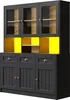 Armadio da cucina Sweiko (140×40×175 cm), mobile alto da Anteprima dell’immagine prodotto 10