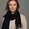 Oversize Damen Winter Schal – 100% Viskose, Schwarz, 200cm Produktbild-Vorschau 4