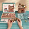 ROKR 3D dřevěné puzzle „Kávová továrna“, pohyblivé, s Náhled obrázku produktu 17