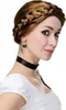 WIG ME UP Perücke Tracht geflochtener Zopf Braun RJ010-P8 Produktbild-Vorschau 3