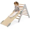 GOPLUS Dreieckige Kletterleiter mit Rampe, Kletterdreieck Produktbild-Vorschau 1