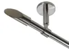 Gardinenstange Set Edelstahl Look Metall Ø 16mm zur Produktbild-Vorschau 1