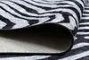 160x220 cm Teppich Miro 51331.803 Zebra black / white Produktbild-Vorschau 7