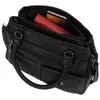 Damen Tasche Schultertasche Henkeltasche Handtasche Leder Produktbild-Vorschau 6