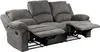 3-Sitzer-Relaxsofa Couch Liegefunktion Federkern Polster Produktbild-Vorschau 12