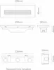 Applique LED encastrable Beneito Faure Tween 5W CCT, Voir les images du produit 7