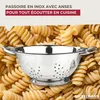 Passoire inox 24 cm avec anses Fackelmann Voir les images du produit 2