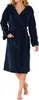 Schiesser Damen Bademantel, 120 cm Gr. S  navy Produktbild-Vorschau 21