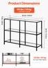 VEVOR 3-stufiger Konsolentisch moderner Flurtisch (100 x 30 Produktbild-Vorschau 7