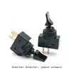 KFZ-Kippschalter 12V 20A, schwarze Kippschalter mit Silber Produktbild-Vorschau 3