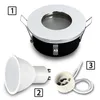 10x Einbauspot SET LED 230V IP44 RIK.5 chrom GU10 7W Produktbild-Vorschau 4