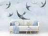 Vlies Fototapete fliegende Vögel 400x280 cm Tapeten Produktbild-Vorschau 1