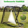 COSTWAY, rete da allenamento per calcio, dimensioni 101x101 Anteprima dell’immagine prodotto 5