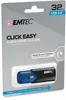 Emtec USB3.2 Click Easy B110 32GB modrá Náhled obrázku produktu 2