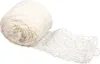 A roll of white netting, partially unrolled, against a white background. Produktbild-Vorschau