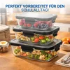 Vorratsdose Borosilikatglas 3er Set 1040, 640, 370 ml Produktbild-Vorschau 5