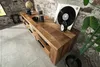 Massives TV-Board IRON CRAFT 170cm Mangoholz 3 Schubladen Produktbild-Vorschau 7